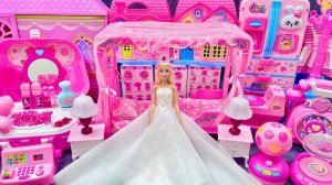 Игровой набор «Домик принцессы Барби». Распаковка и Обзор ярких игрушек! Яркие Мультики для детей!