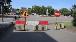 Нечётную сторону ул. Вали Максимовой оставят закрытой для движения транспорта до 30 июля