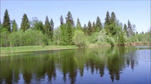 Река Лепша весна май