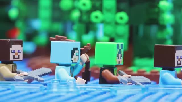 ТЁМНЫЙ ПЛАН ЭНДЕР-ДРАКОНА! 😈 Эпичный мультфильм LEGO Minecraft