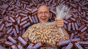 СКОЛЬКО ПОЛУЧИТСЯ SNICKERS ИЗ 1 МЕШКА АРАХИСА