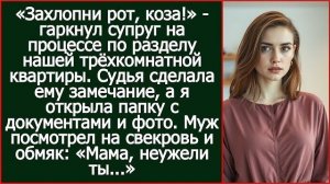 Истории из жизни|«Захлопни рот, коза!»|Аудио рассказы|Аудиокниги слушать онлайн|Жизненные истории