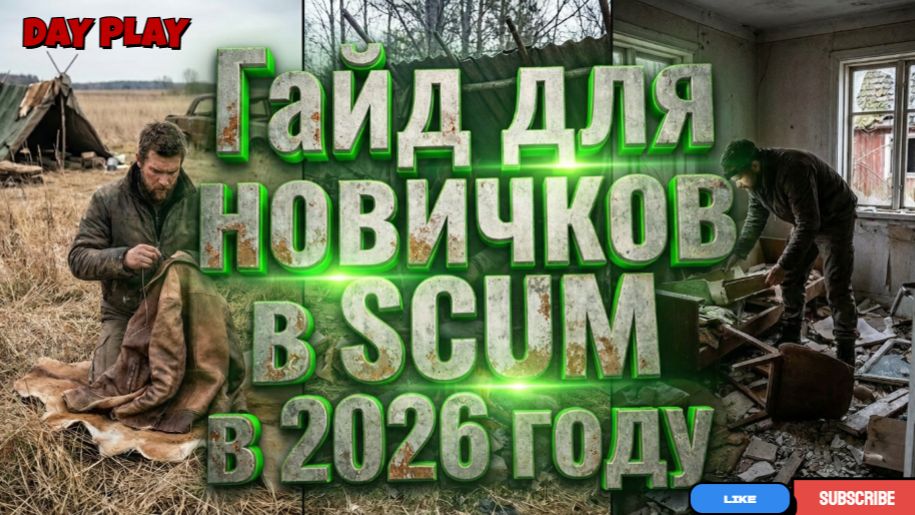 Гайд для НОВИЧКОВ в SCUM в 2026 году смотреть онлайн