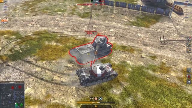 НЕРЕАЛЬНО ЗАТАЩИТЬ ТАКОЕ! 140IQ ГЕНИЙ на Vickers L/Tanks blitz смотреть онлайн