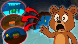 ВСЕ СУНДУКИ С ДОБЫЧЕЙ КРОТОВ Super Bear Adventure/Приключения Супер Медведя