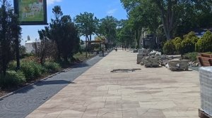 От Дувановской пройду по набережной Горького, ещё чуть-чуть и закончат...