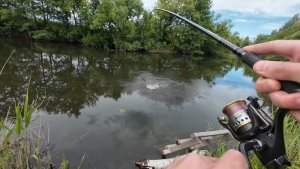 Колебалка рулит на реке. щука не любит джиг
