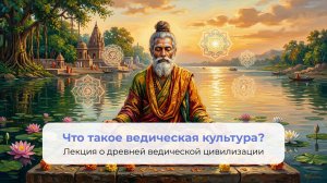 Что такое ведическая культура? Древняя мудрость Вед