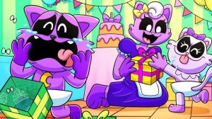 КОТ ДРЕМОТ - ВЕЧНЫЕ СОПЕРНИКИ!   Poppy Playtime 3 - Анимации на русском