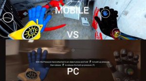 POPPY PLAYTIME CHAPTER 5 MOBILE VS PC