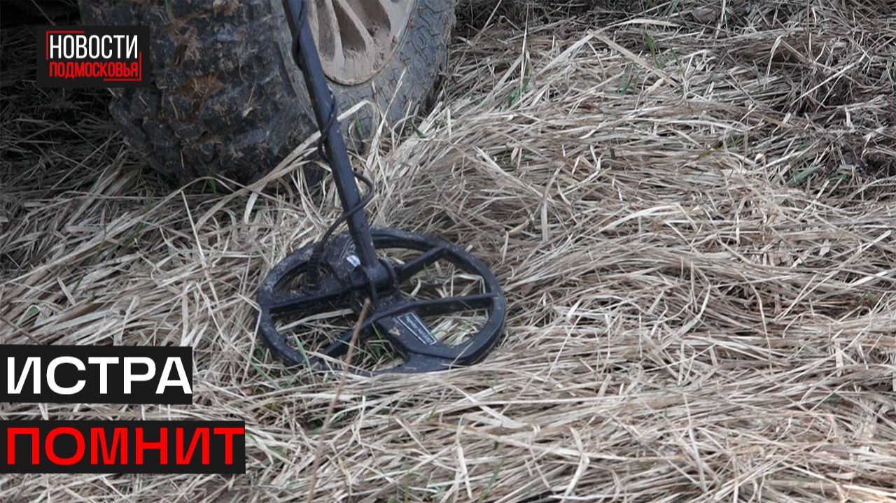 Поисковики ведут раскопки у деревни Лукино под Истрой