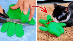 ЛУЧШИЕ ИГРУШКИ ДЛЯ ДОМАШНИХ ЛЮБИМЫХ, КОТОРЫЕ ВЫ КОГДА-ЛИБО ДЕЛАЕТЕ своими руками!
