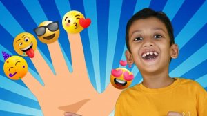 Смайлики «Семья пальцев» _ Песни для детей - Kuku и Cucudu _ Finger Family Emojis