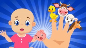 Животные палец семья _ Дети учатся _ Песня о животных _ Finger Family Song _ Animal Finger Family