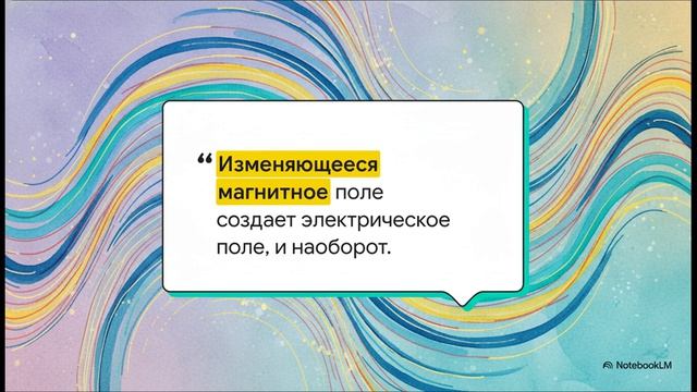 Физика 9 класс § 52 Электромагнитное поле Электромагнитные волны