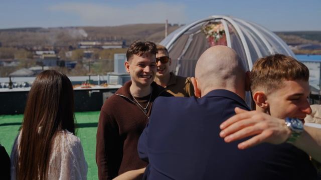 Свадебная церемония на крыше в "Атмосфере" смотреть онлайн