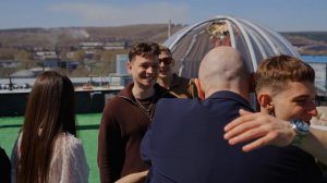 Свадебная церемония на крыше в «Атмосфере»