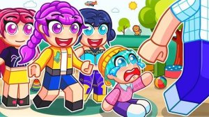 Плюшевую малышку Саджу усыновила ХАНТРИКС в Roblox! 🧸💖 | Kpop Охотники на демонов
