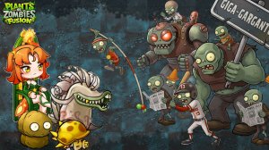 Зомби против растений PvZ Fusion Plants vs Zombies Растения против Зомби Битва прохождение игры