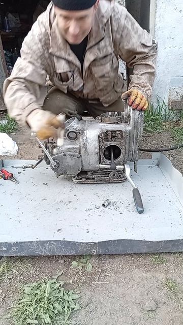 К750, удалось разъединить диски сцепления.