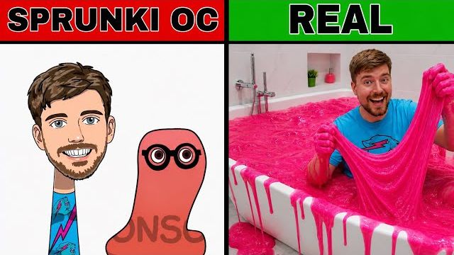 СПРУНКИ ОС: МИСТЕР БИСТ vs СЛАЙМ СЭМА В РЕАЛЬНОЙ ЖИЗНИ смотреть онлайн