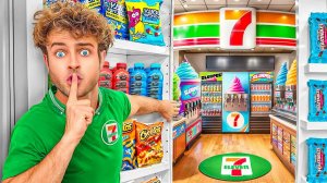 Я построил СЕКРЕТНЫЙ 7-11 у себя в комнате!