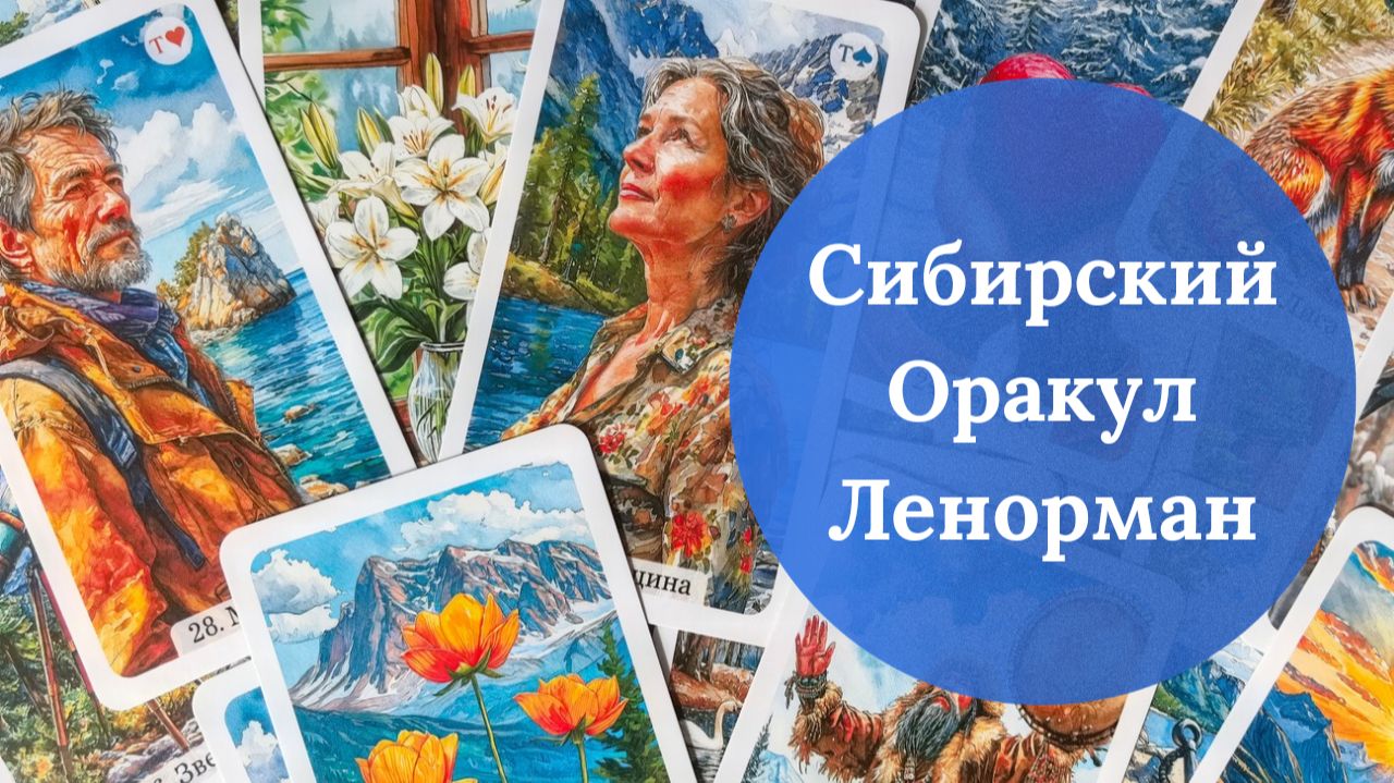 Сибирский Оракул Ленорман. ОБЗОР колоды от автора.