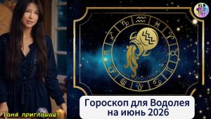 ВОДОЛЕЙ - Гороскоп на июнь 2026