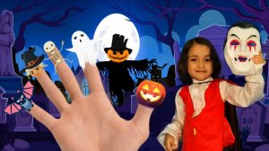Семья пальцев Хэллоуина _ Halloween finger Family song -  Kuku and Cucudu(5)