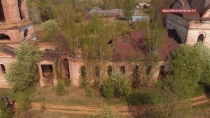 Церковь Казанской Богородицы с высоты птичьего полёта
