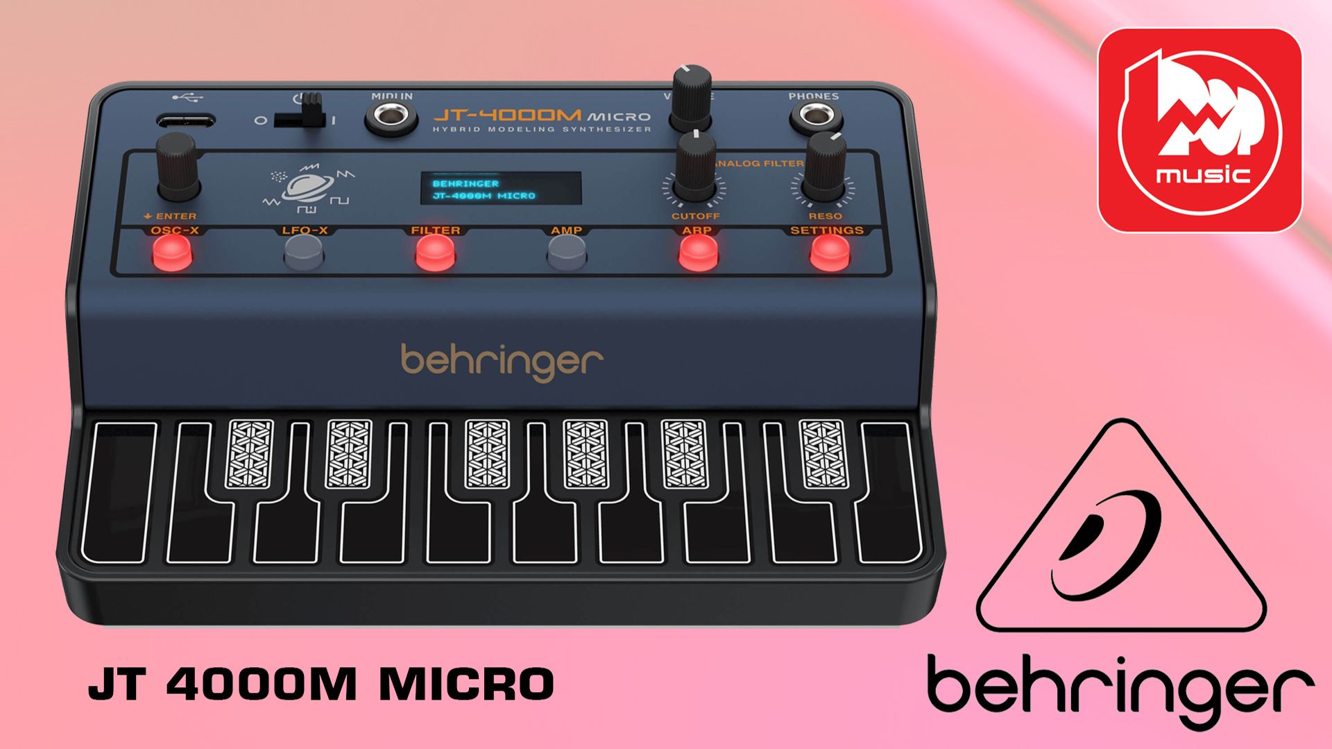 Синтезатор BEHRINGER JT-4000M MICRO