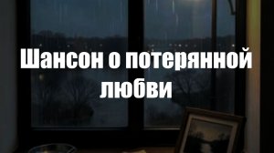 Шансон|Шансон о потерянной любви