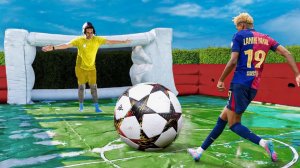 СКОЛЬЗКИЙ ФУТБОЛ В ЛИГЕ ЧЕМПИОНОВ!!⚽️