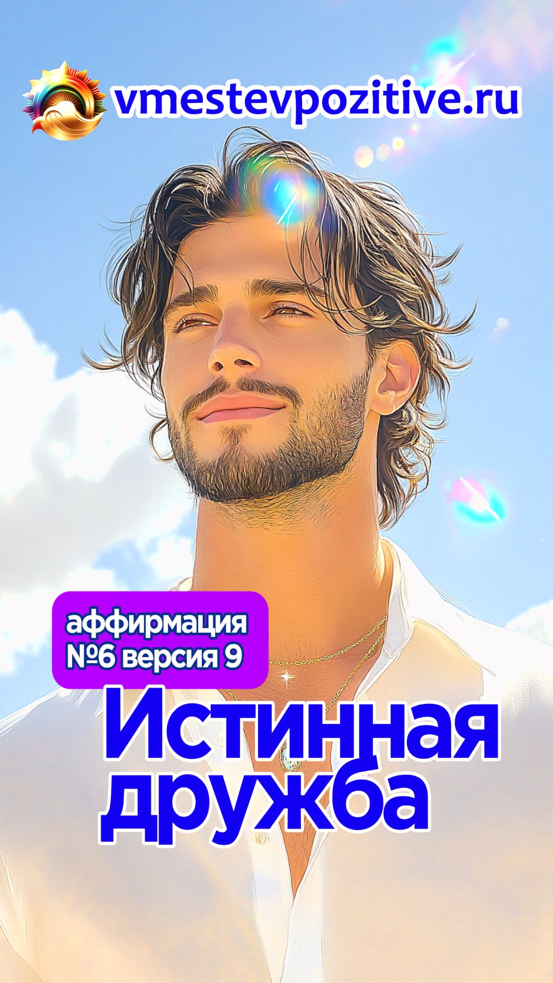 Affirmation. Male. №6. Истинная дружба (v9)