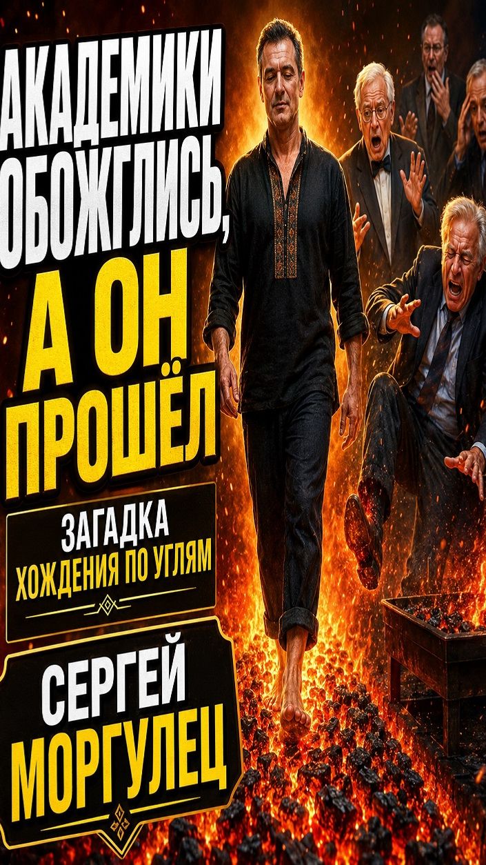 Академики обожглись, а он прошел. Загадка хождения по углям - Сергей Моргулец