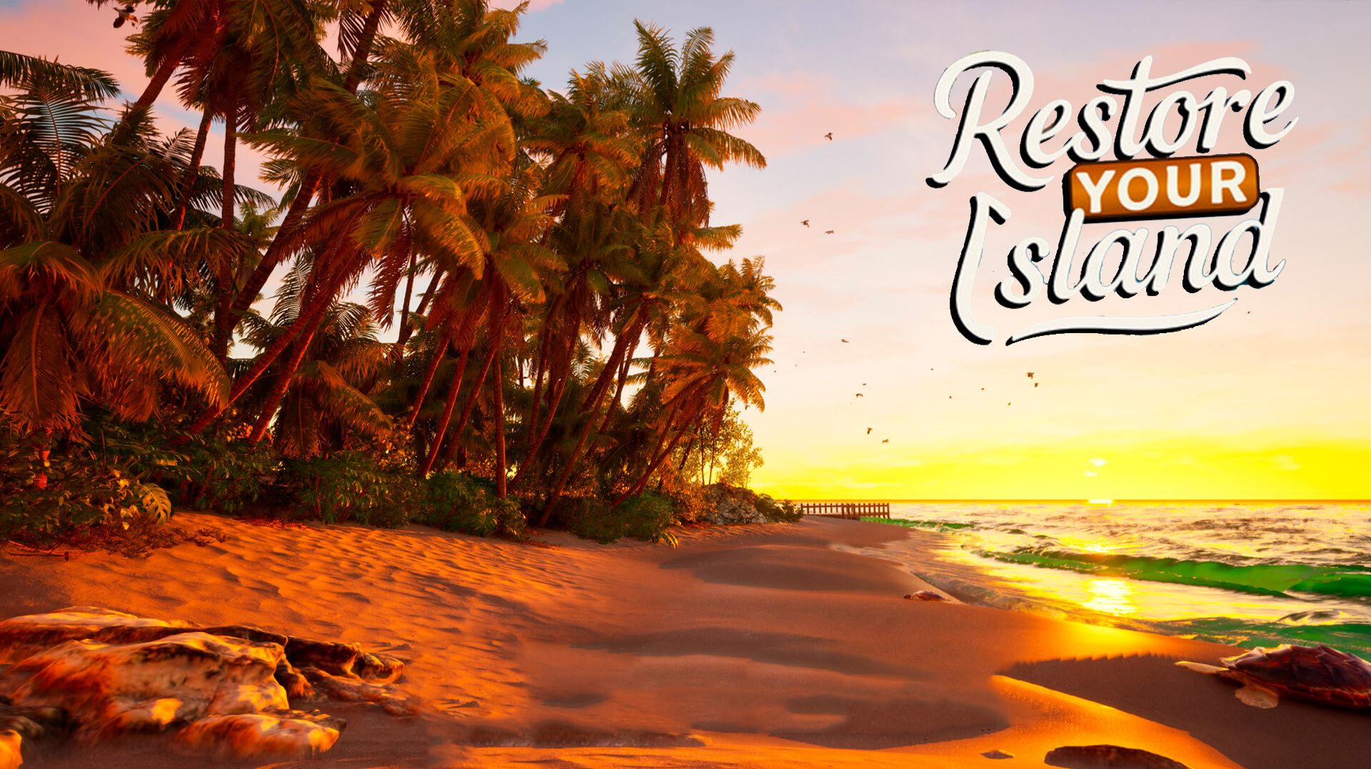 Restore Your Island | Прохождение без комментариев | Восстанови Свой Остров