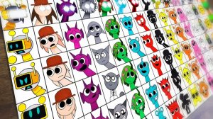 Рисование Incredibox Sprunki Коррупция Мега-компиляции