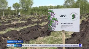 Участники акции «Сад памяти» высадили почти пять тысяч деревьев за день