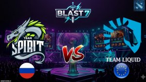 Дота — игра про 5 врагов, 4 из них — в твоей команде! | Spirit vs Liquid (BO1) BLAST Slam 7