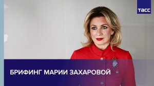 Мария Захарова проводит брифинг