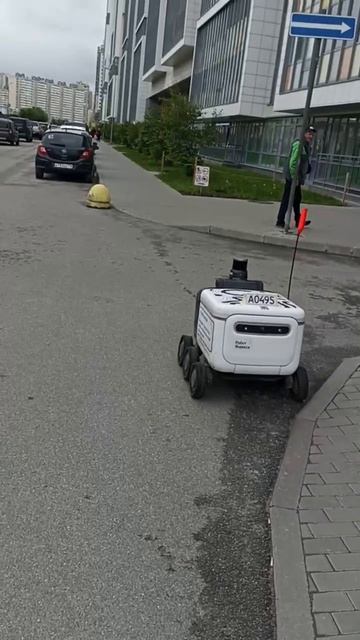 Робот картограф вышел на работу) #Питер