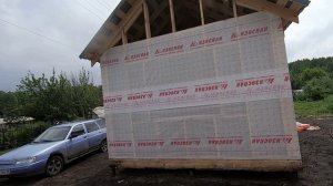 Утепленный каркасный дом 4х6 метра