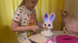 Целиндер zuru pets alive magic bunnyes Алёна показывает фокусы