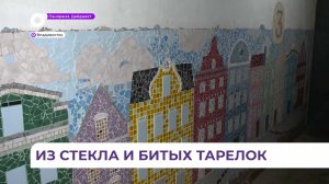 Обычный подъезд дома на улице Баляева превратился в настоящее арт-пространство