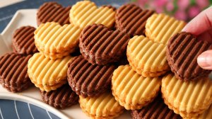 Самый простой рецепт печенья! За 10 минут! Вкуснее, чем печенье из пекарни!