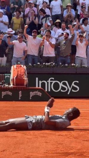 Moïse Kouame 🧡 #rolandgarros