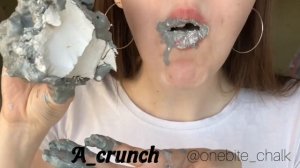 Мел Севрюково в Пасте из глины Голубая узбечка 💙💦 /onebite_chalk/ASMR