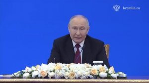 Заявление для прессы Владимира Путина по итогам российско-казахстанских переговоров,Астана, 28 мая