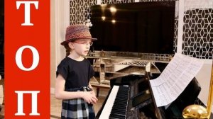 ТОП  - ВРЕМЯ И СТЕКЛО - piano cover bay ВИКТОРИЯ СТАРИКОВА  9 лет