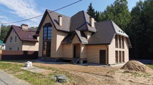 Обзор с дороги поселка Морозовские Усадьбы «Южное поле»
